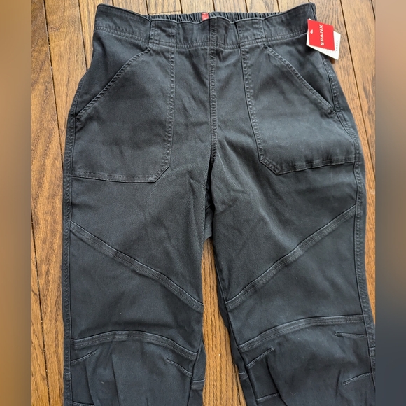 🆕 NWT Spanx black twill pants chino joggers - Picture 11 of 12